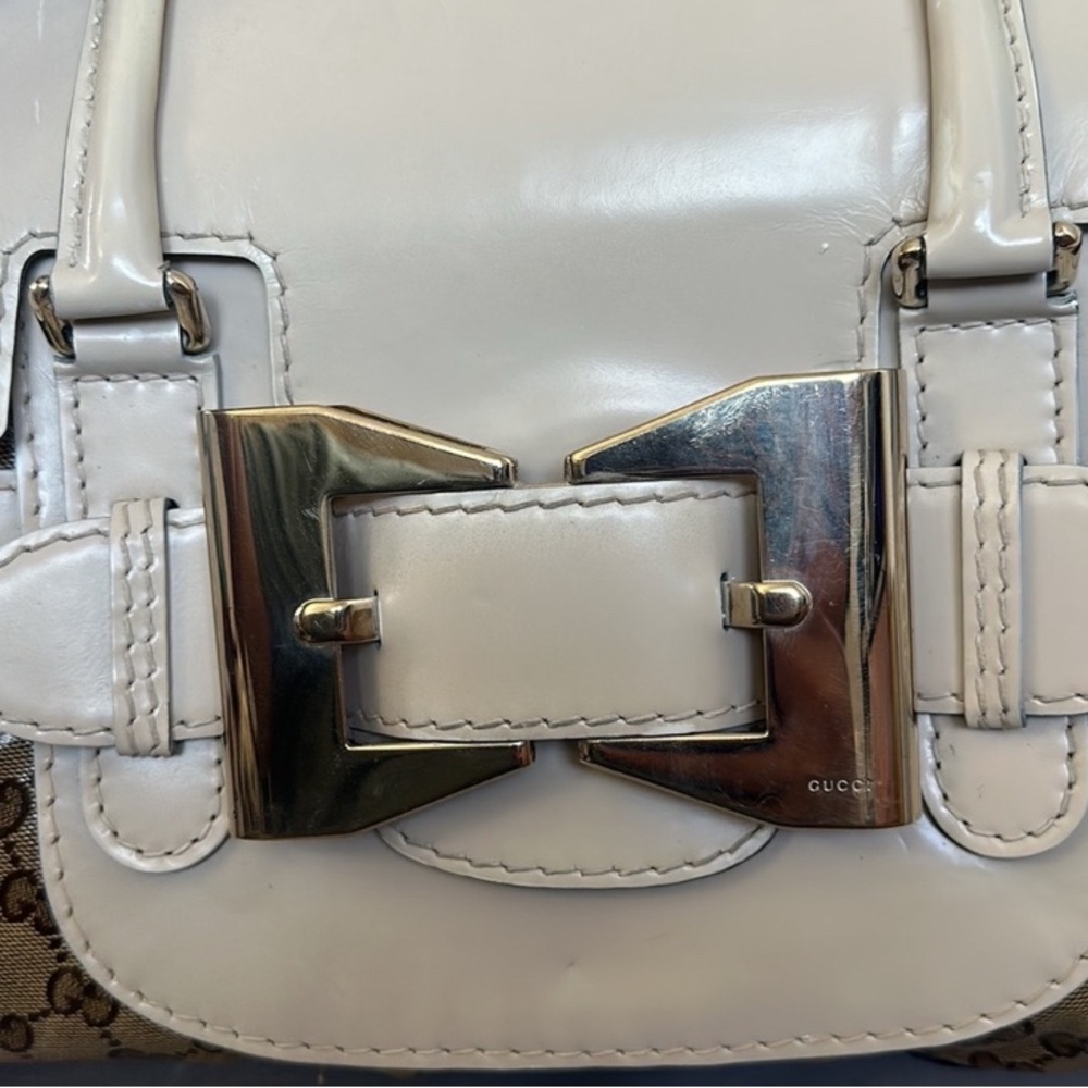 GUCCI Only Used Once! Large Monogram Tote Dust Bag Included - Picture 9 of 13